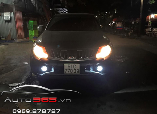 Triton Nâng Cấp Bi Gầm gói cao cấp nhất - Nguồn Sáng Siêu Khủng